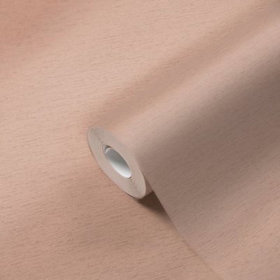 Galerie Flourish Orange Plain Texture Wallpaper FL61140