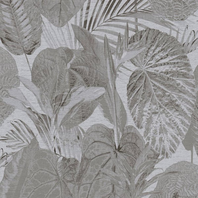 Galerie Flourish Silver Tree Leaf Wallpaper FL61160