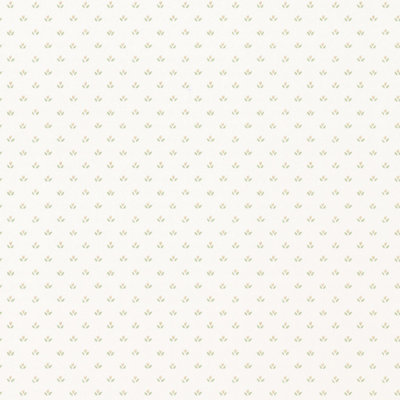 Galerie Fresh Kitchens 5 Beige Small Tulip Motif Smooth Wallpaper