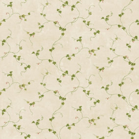 Galerie Fresh Kitchens 5 Green Cherries Smooth Wallpaper
