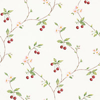 Galerie Fresh Kitchens 5 Red Cherry Tree Smooth Wallpaper