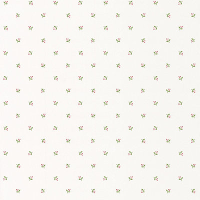 Galerie Fresh Kitchens 5 Red Small Cherries Motif Smooth Wallpaper