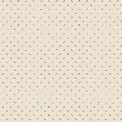 Galerie Fresh Kitchens 5 Red Small Tulip Motif Smooth Wallpaper