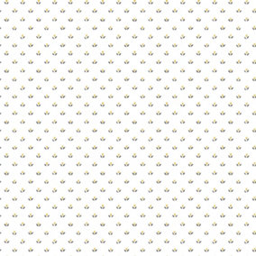 Galerie Fresh Kitchens 5 Yellow Gold Small Tulip Motif Smooth Wallpaper