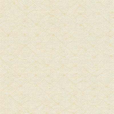 Galerie Fusion Cream Geo Swirl Motif Wallpaper