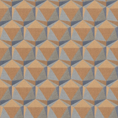 Galerie Fusion Orange Geometric Motif Wallpaper