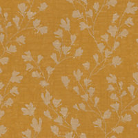 Galerie Fusion Yellow Floral Trail Motif Wallpaper