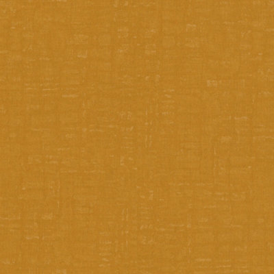 Galerie Fusion Yellow Linen Effect Textured Wallpaper