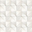 Galerie Geometrix Beige Tan Cubist Smooth Wallpaper