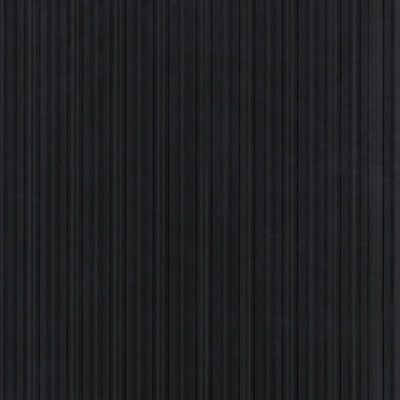 Galerie Geometrix Black Vertical Stripe Emboss Smooth Wallpaper