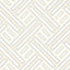 Galerie Geometrix Cream Pearl Silver Geo Rectangular Smooth Wallpaper