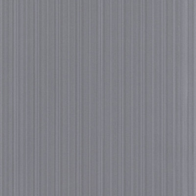 Galerie Geometrix Dark Grey Vertical Stripe Emboss Smooth Wallpaper