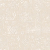 Galerie Global Fusion Cream Aztec Smooth Wallpaper
