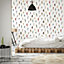 Galerie Global Fusion Multi-coloured Feathers Smooth Wallpaper