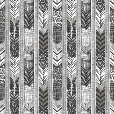 Galerie Global Fusion Silver Grey Arrows Smooth Wallpaper