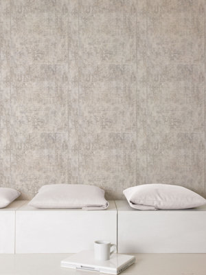 Galerie Global Fusion Silver Grey Carpet Smooth Wallpaper