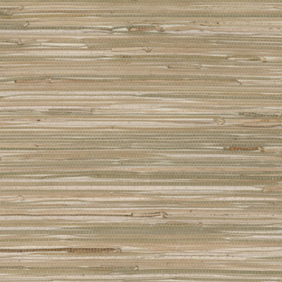 Galerie Grasscloth 2 Creamy Brown Traditional Grasscloth Wallpaper Roll