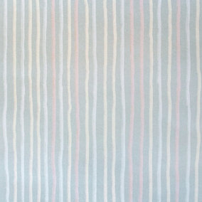 Galerie Great Kids Sage Smooth Glitter Stripes Wallpaper Roll
