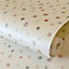 Galerie Great Kids White Smooth Glitter Watercolor Dots Wallpaper Roll