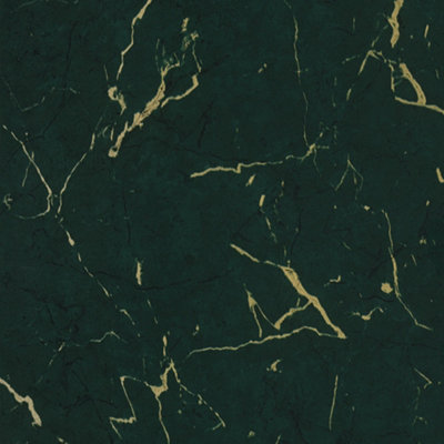 Galerie Green Luxurious Marble Motif Wallpaper