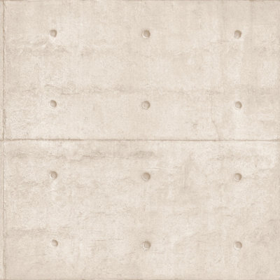 Galerie Grunge Beige Concrete Blocks Smooth Wallpaper