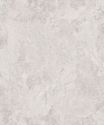 Galerie Grunge Grey White Concrete Damask Smooth Wallpaper