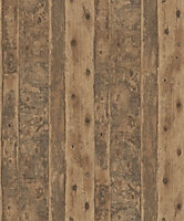 Galerie Grunge Wood Smooth Wallpaper
