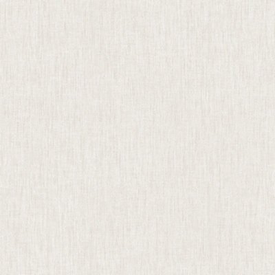Galerie Heritage Structure White Beige Plain Texture Wallpaper Roll
