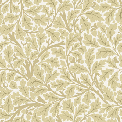 Galerie Hidden Treasures Beige Oak Tree Leaf Wallpaper Roll