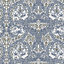 Galerie Hidden Treasures Blue African Marigold Wallpaper Roll