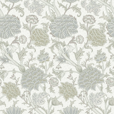 Galerie Hidden Treasures Cream Cray Floral Trail Wallpaper Roll | DIY ...