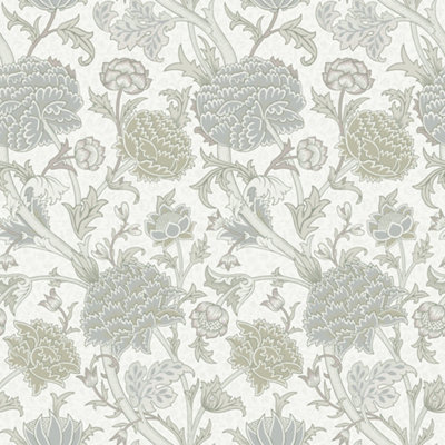 Galerie Hidden Treasures Cream Cray Floral Trail Wallpaper Roll