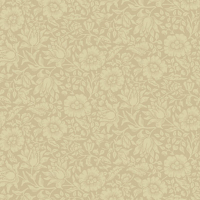 Galerie Hidden Treasures Yellow Floral Mallow Wallpaper Roll