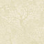 Galerie Hjarterum Collection Taupe Olle Forest Leaf Motif Wallpaper Roll