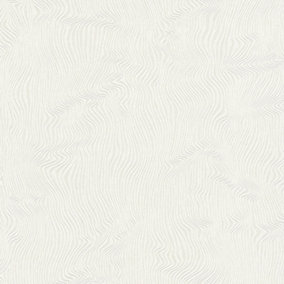 Galerie Home Collection Cream Glitter Abstract Organic Waves Wallpaper Roll