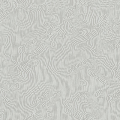 Galerie Home Collection Grey Glitter Abstract Organic Waves Wallpaper Roll