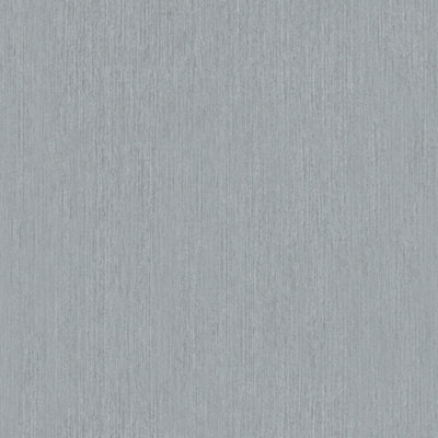Galerie Home Collection Metallic Grey Plain Texture Wallpaper Roll