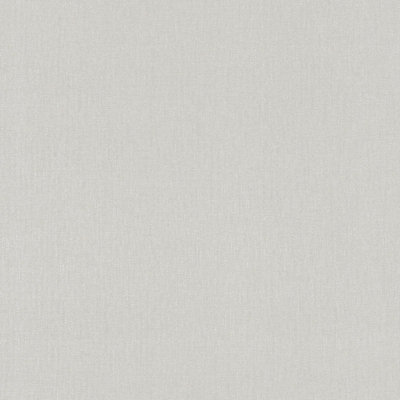 Galerie Home Collection Silver Plain Linen Effect A4 Wallpaper Sample