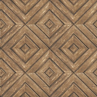 Galerie Homestyle Wood Tile Smooth Wallpaper