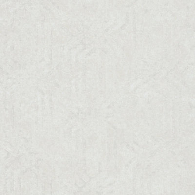 Galerie Hotel Cream Embossed Geometric Glitter Trellis Wallpaper Roll