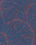 Galerie Imagine Blue Red Wispy Swirl Design Embossed Wallpaper