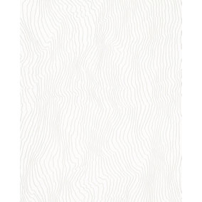 Galerie Imagine Off White Pearl Graphic Contour Embossed Wallpaper