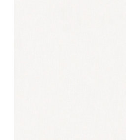 Galerie Imagine Off White Plain Linen Textured Wallpaper