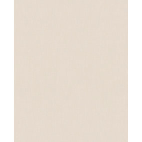 Galerie Imagine Taupe Plain Linen Textured Wallpaper