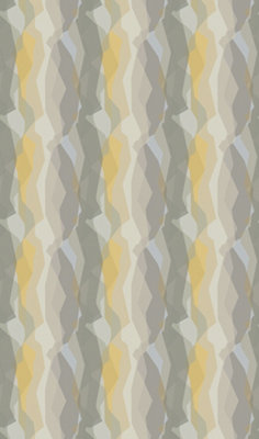 Galerie Imagine Yellow Grey Graphic Stripes Smooth Wallpaper