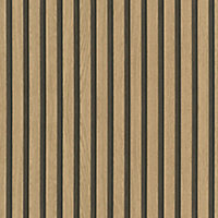 Galerie Industrial Effects Brown Stripe Wood Panel Wallpaper Roll