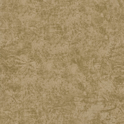 Galerie Industrial Effects Gold Metallic Plain Texture Wallpaper Roll