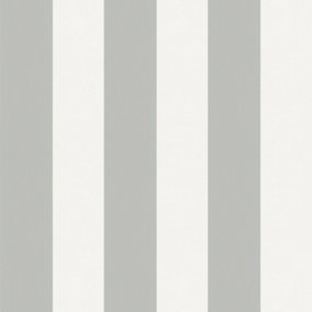 Galerie Industrial Effects Grey Stripe Design Wallpaper Roll