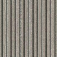 Galerie Industrial Effects Grey Stripe Wood Panel Wallpaper Roll