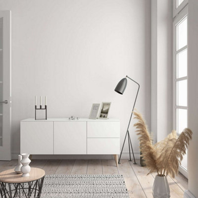 Galerie Industrial Effects White Plain Wallpaper Roll